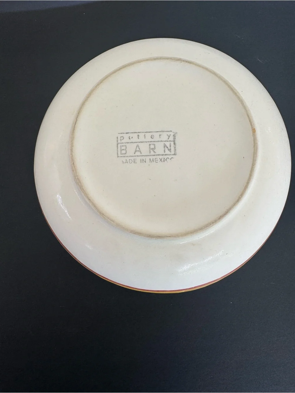 Yellow Cherry Ceramic Serving Bowl